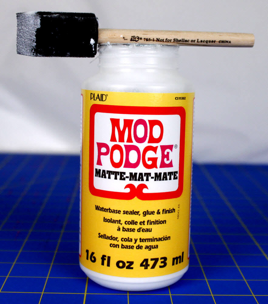Using Mod Podge on vinyl Decals – Bling Your Band