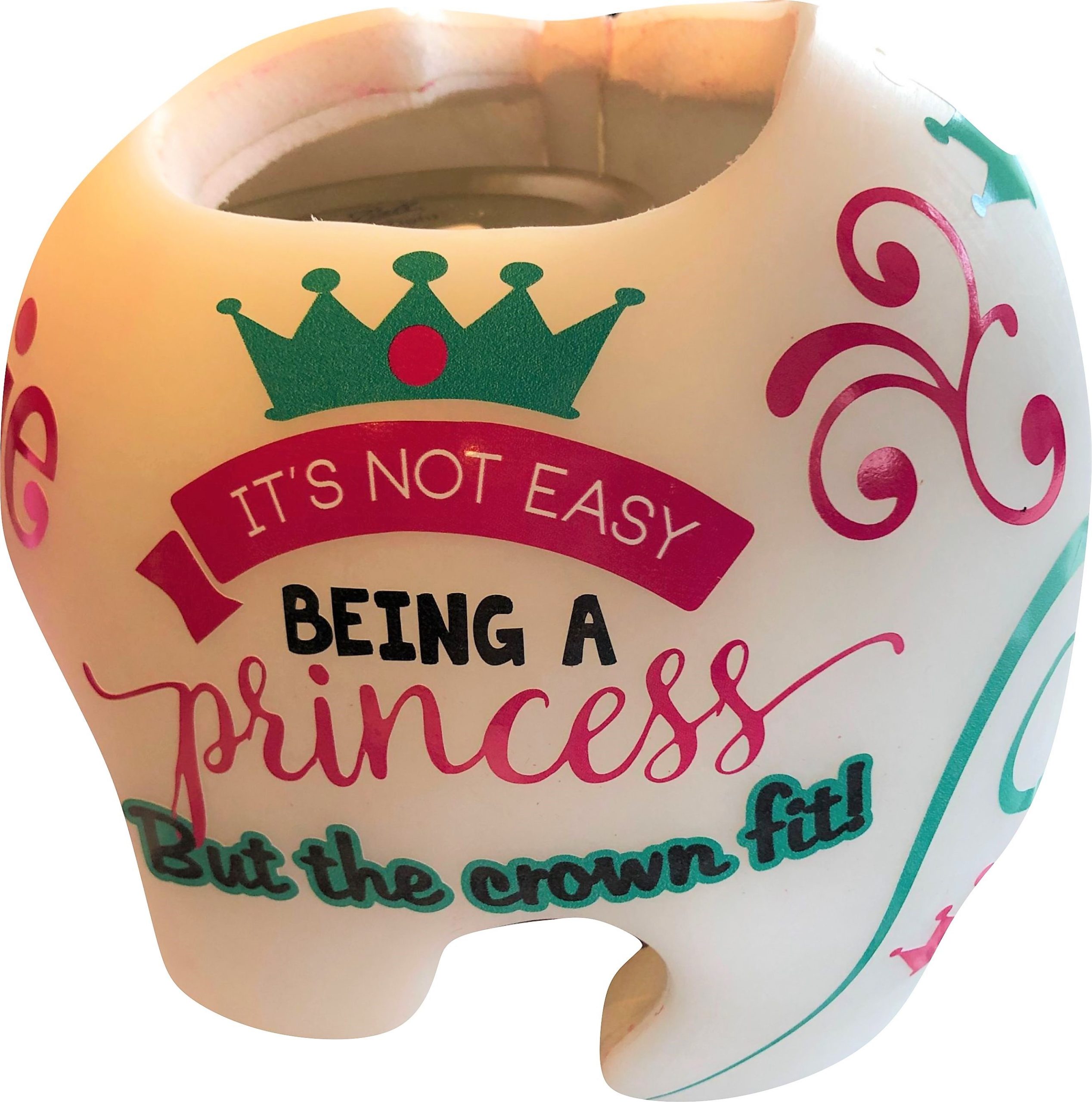It's not easy princess cranial band