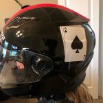 Phoenix top gun motorcycle helmet