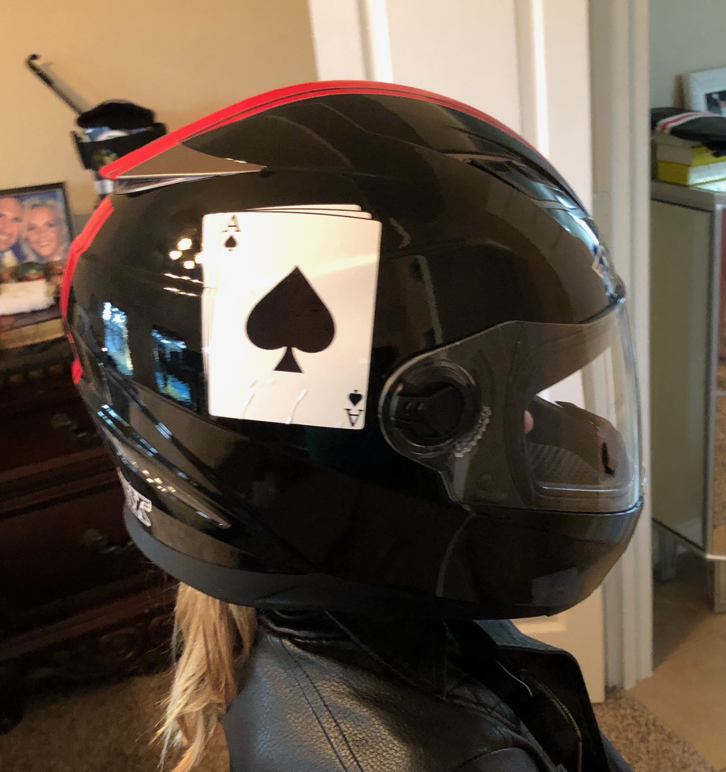 Phoenix top gun motorcycle helmet