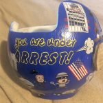 You are under arrest cranial band