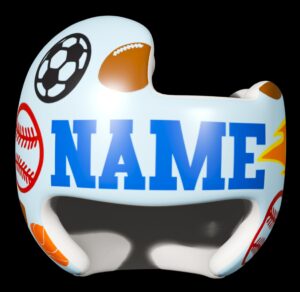All Star cranial band decals