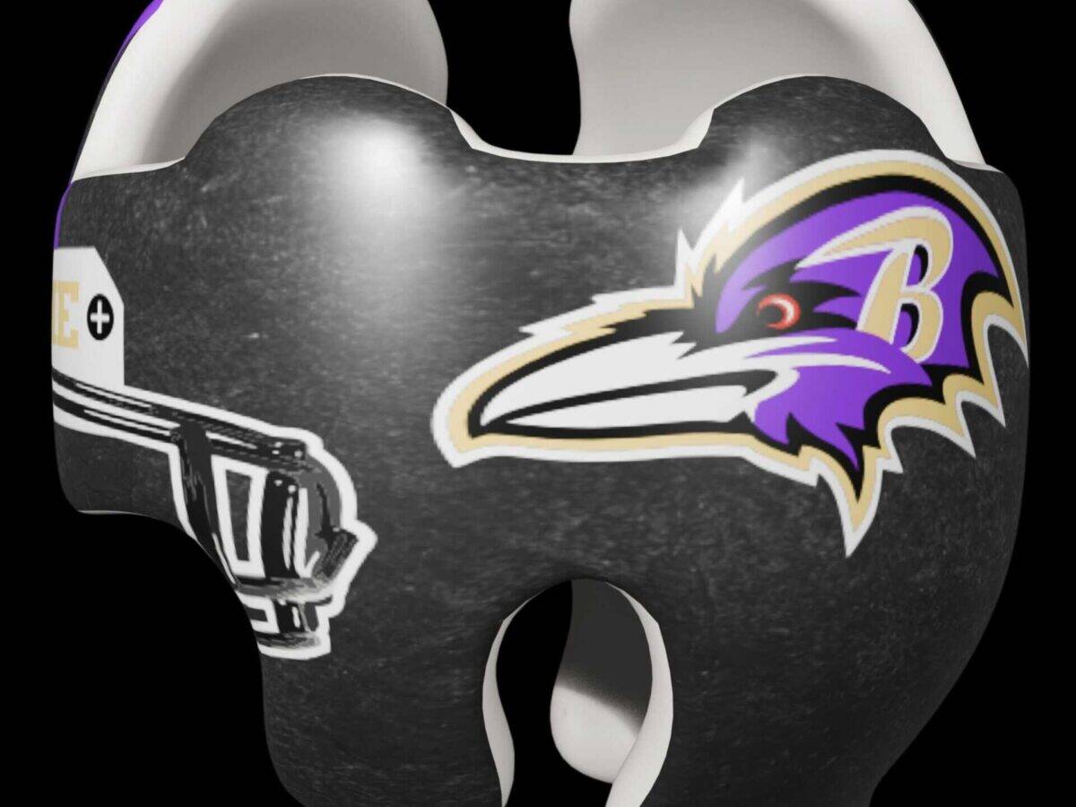 Baltimore Ravens Doc Band Wrap | Bling Your Band