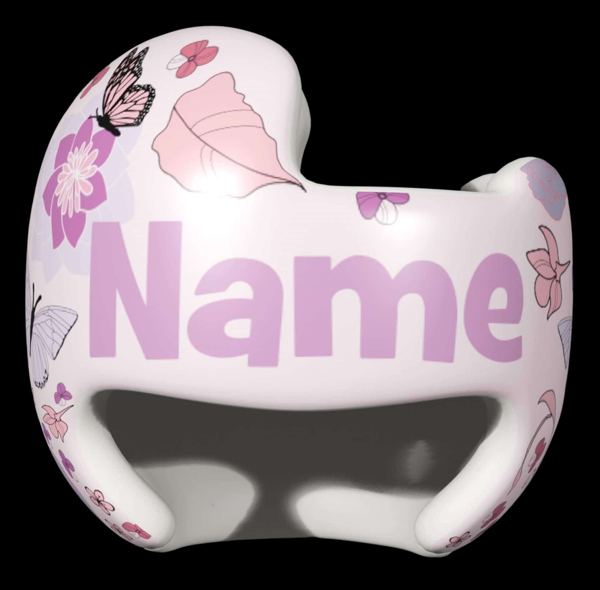 Butterflies and Flowers cranial band decals
