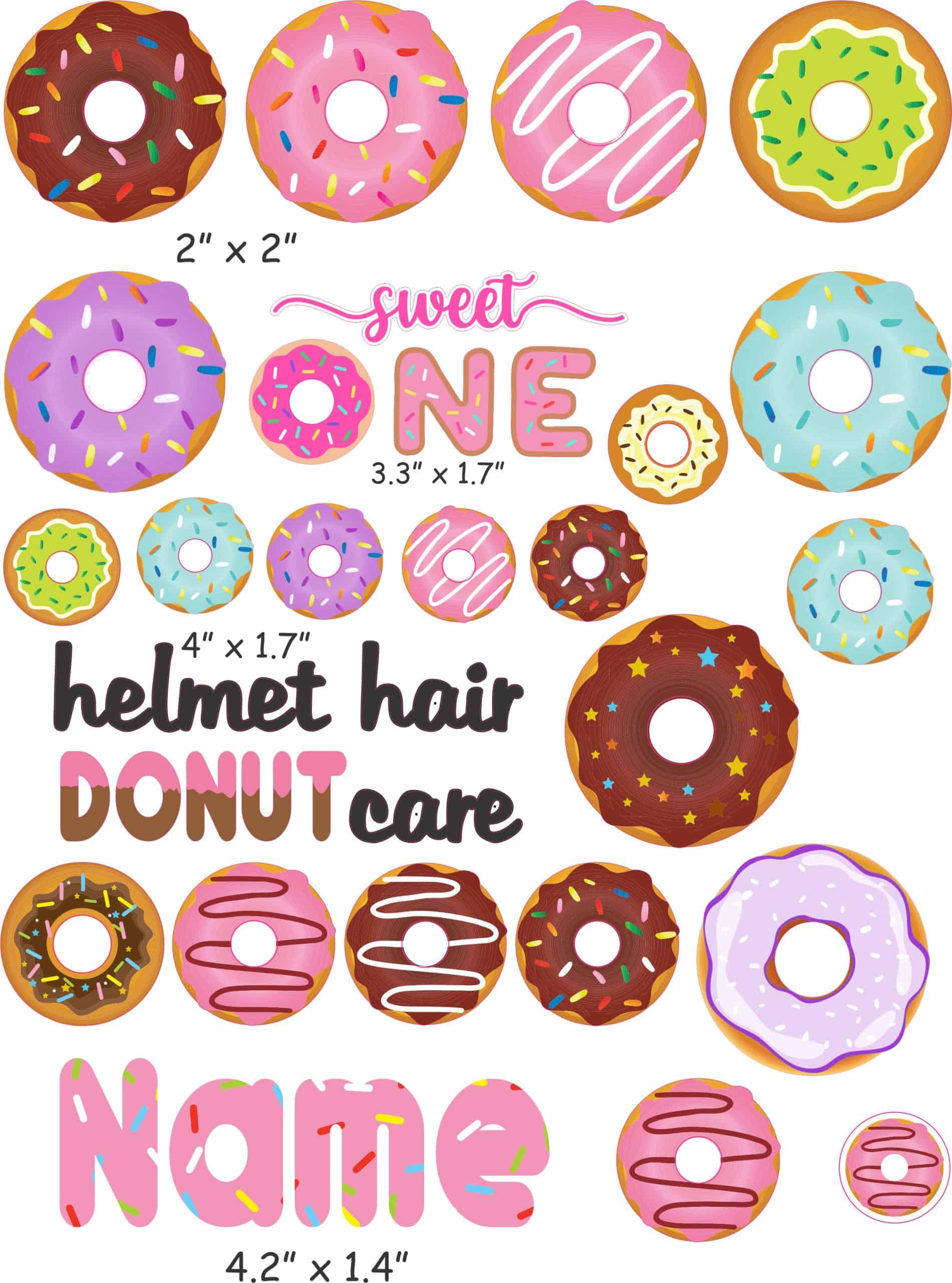 Donut Hair Girl cranial band