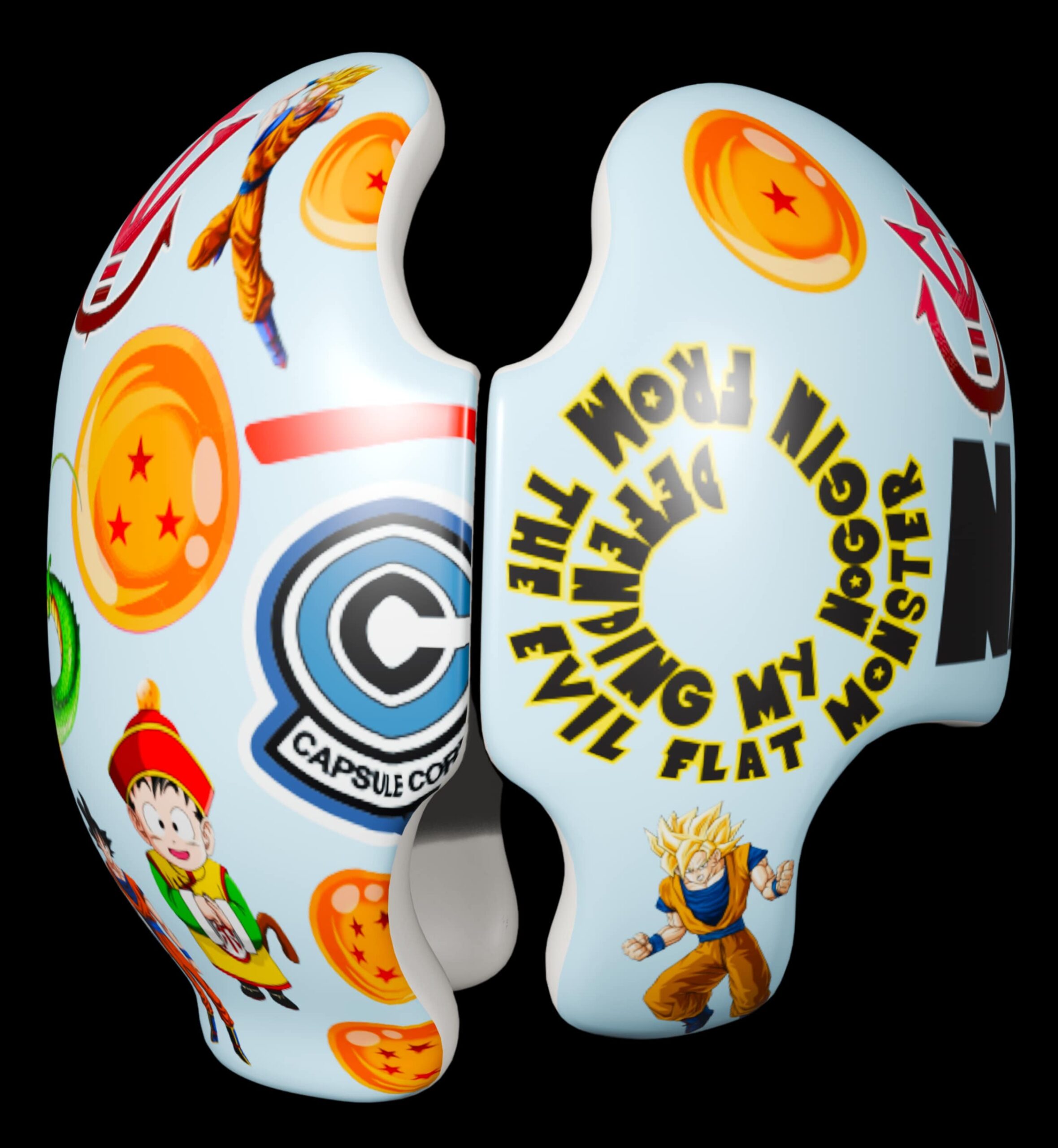 DragonBall Z cranial band stickers | Bling Your Band