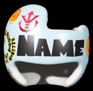 DragonBall Z cranial band decals