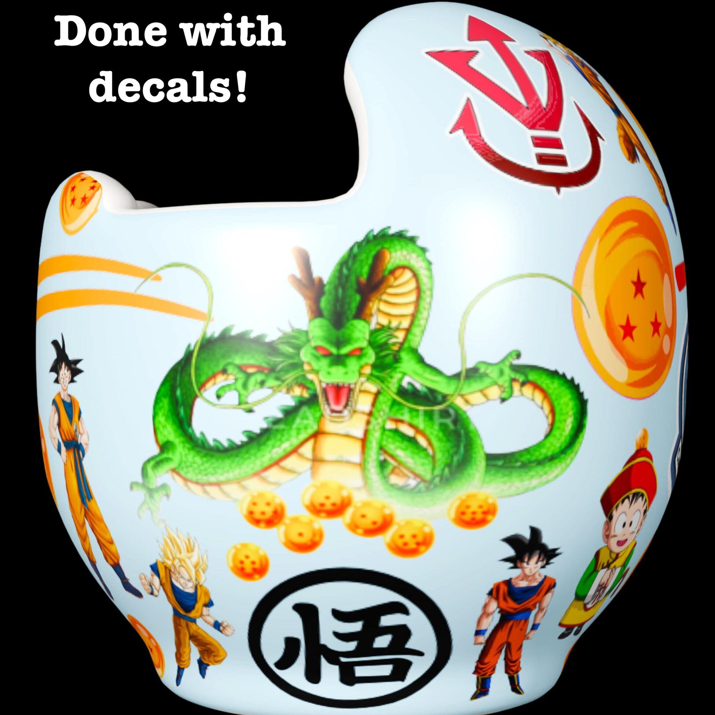 DragonBall Z cranial band stickers | Bling Your Band