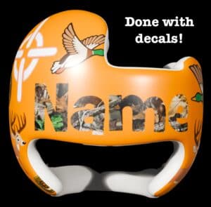 Hunting Prince cranial band decals