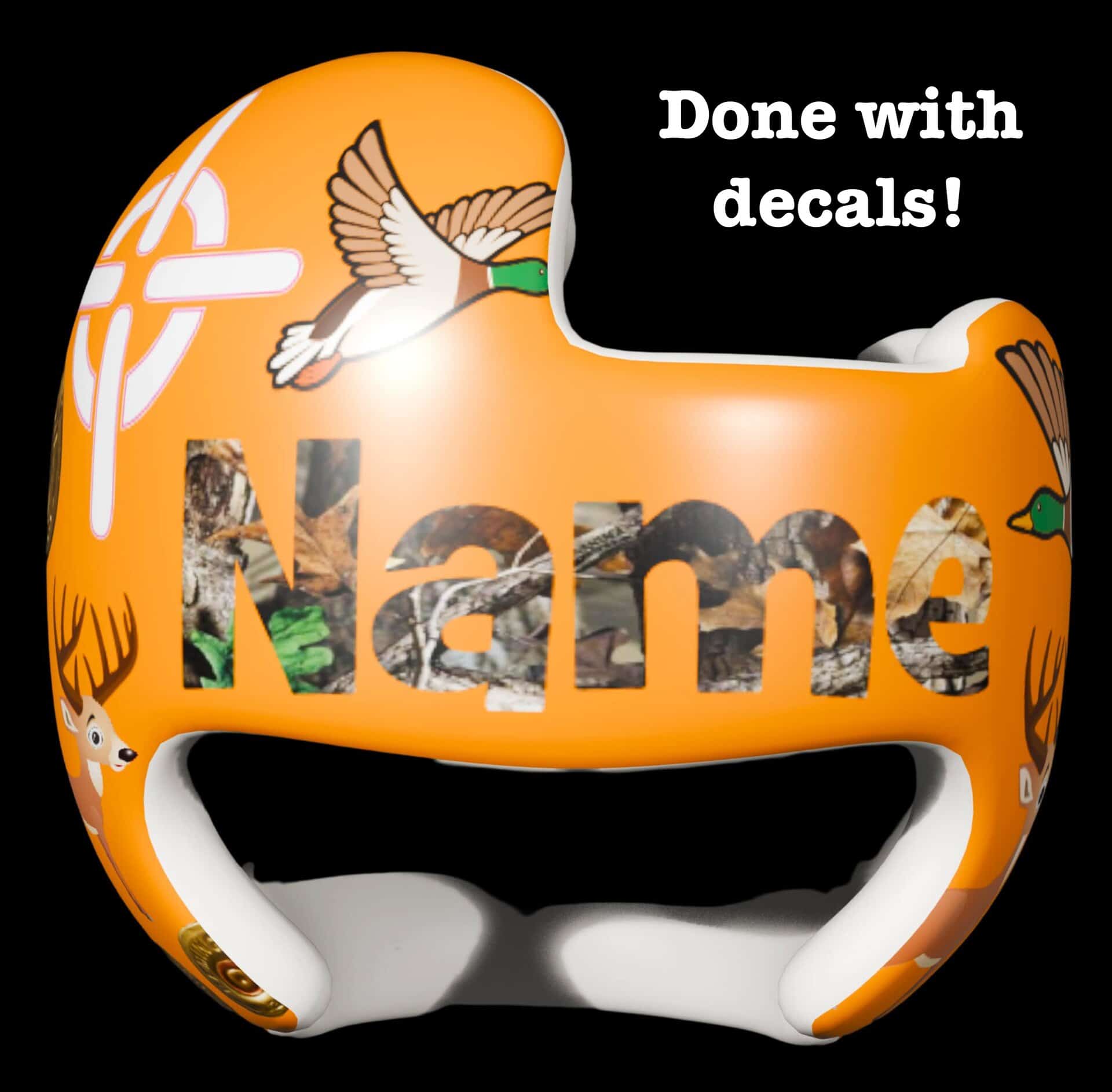 Hunting Prince cranial band decals