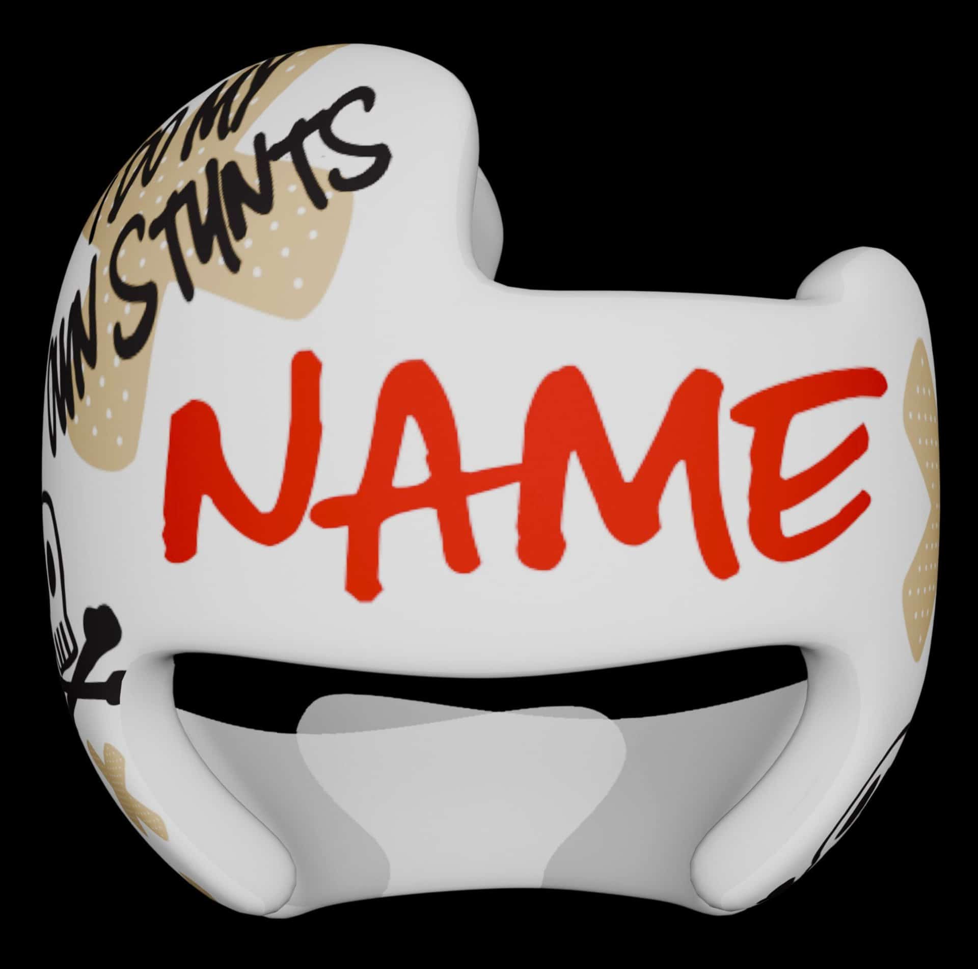 I Do My Own Stunts 12 cranial band decals - Image 3