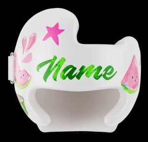 Watermelon cranial band front