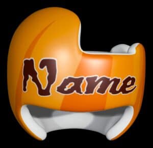 Pumpkin Head doc band wrap