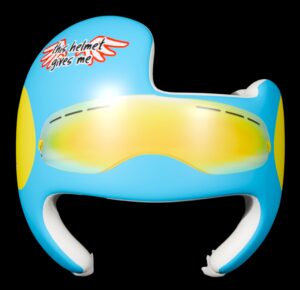 Red Bull cranial band decals
