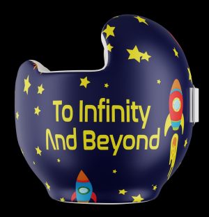 Solar System and Rocket Ships doc band wrap back