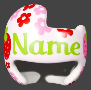 Strawberry Fields cranial band decals
