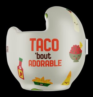 Taco About Adorable doc band wrap back