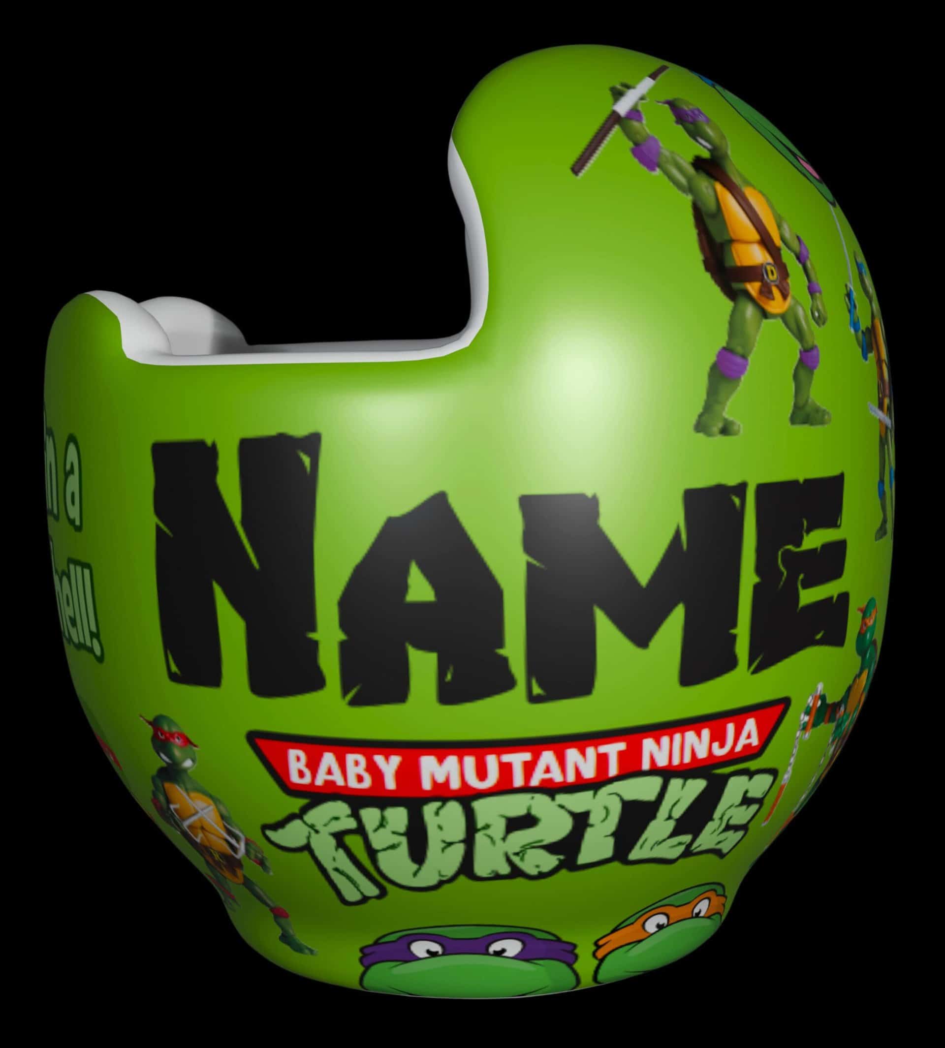 Teenage Mutant Ninja Turtles cranial band decals - Image 2