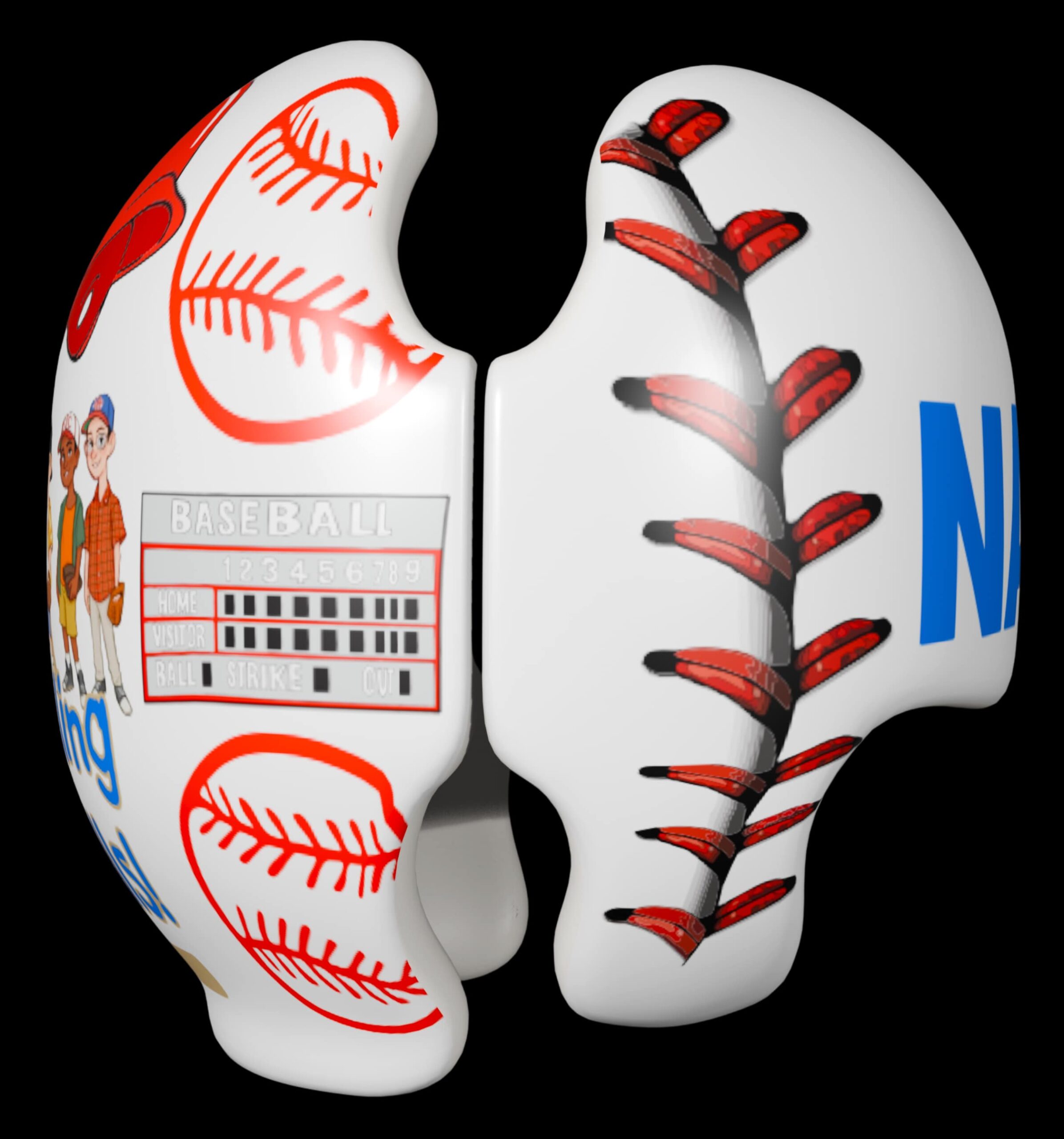 The Sandlot cranial band decals - Image 7