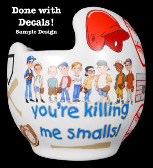 The Sandlot cranial band decals