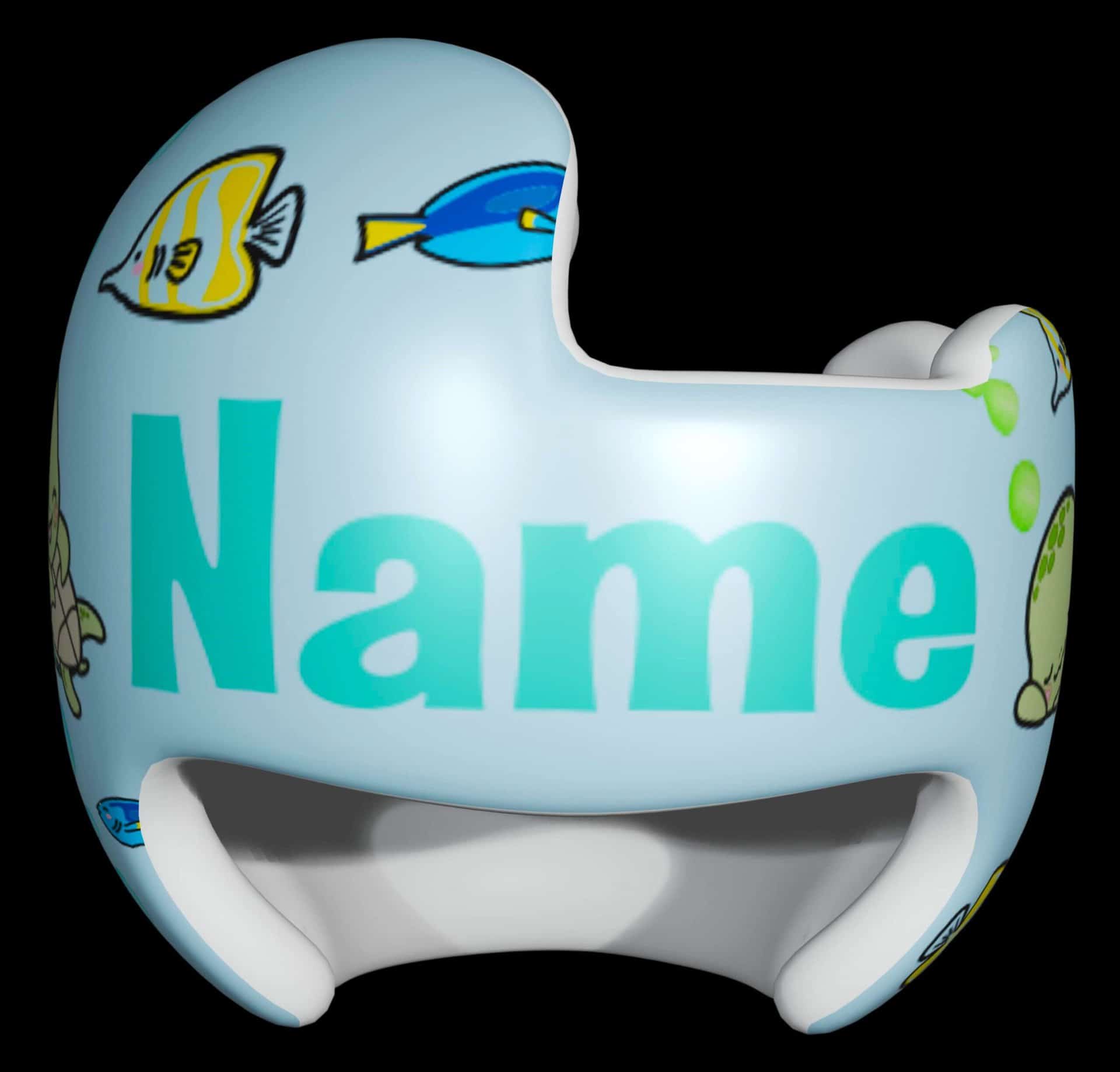 Turtley Cute cranial band decals - Image 3