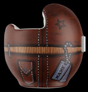 Vintage Explorer Hand Painted doc band wrap