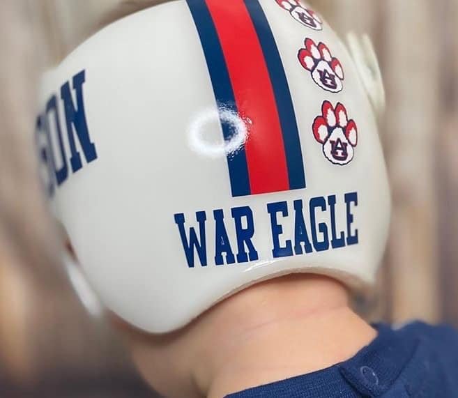 Auburn University cranial band decals - Image 8