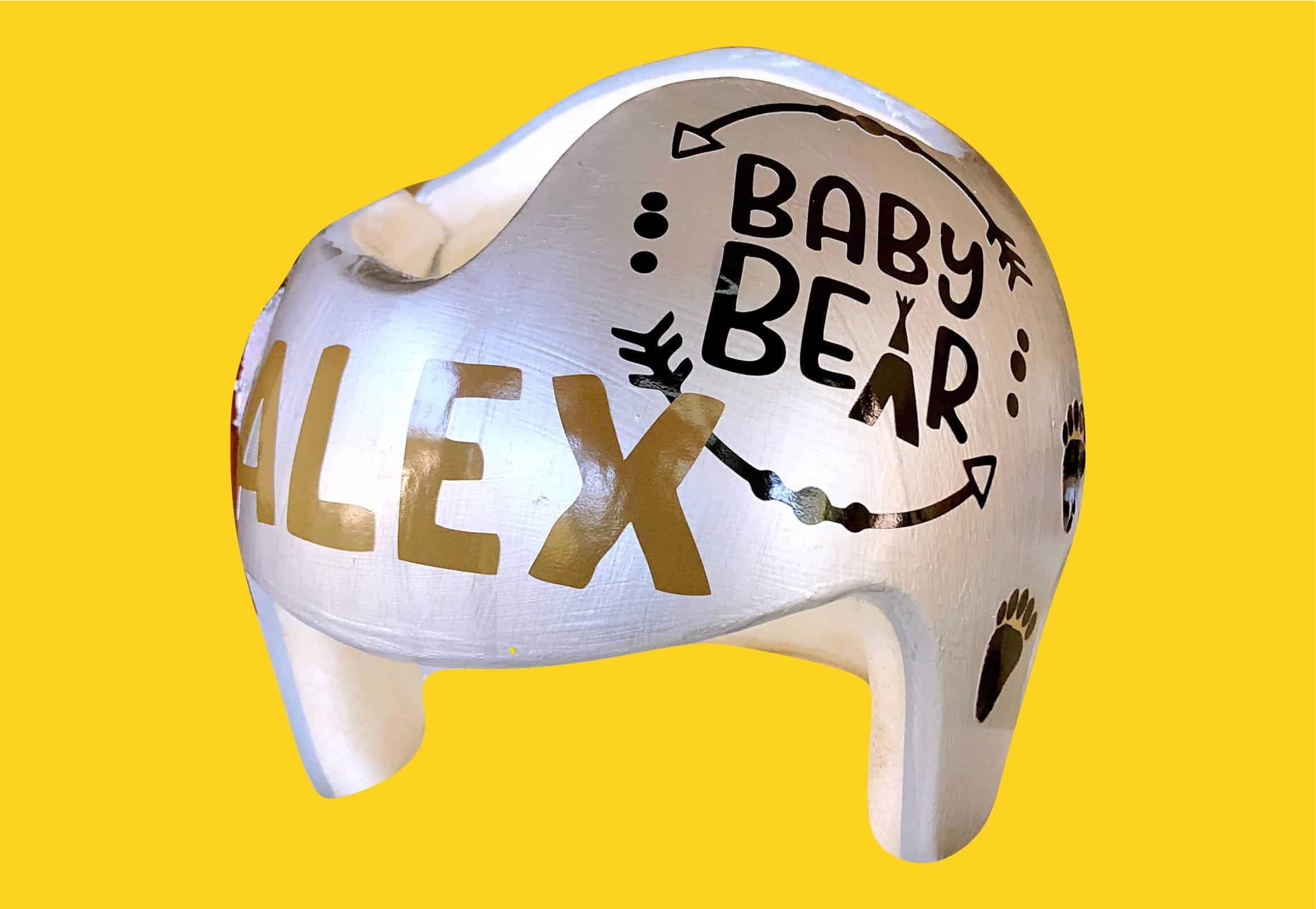 Baby Bear cranial band decals - Image 4