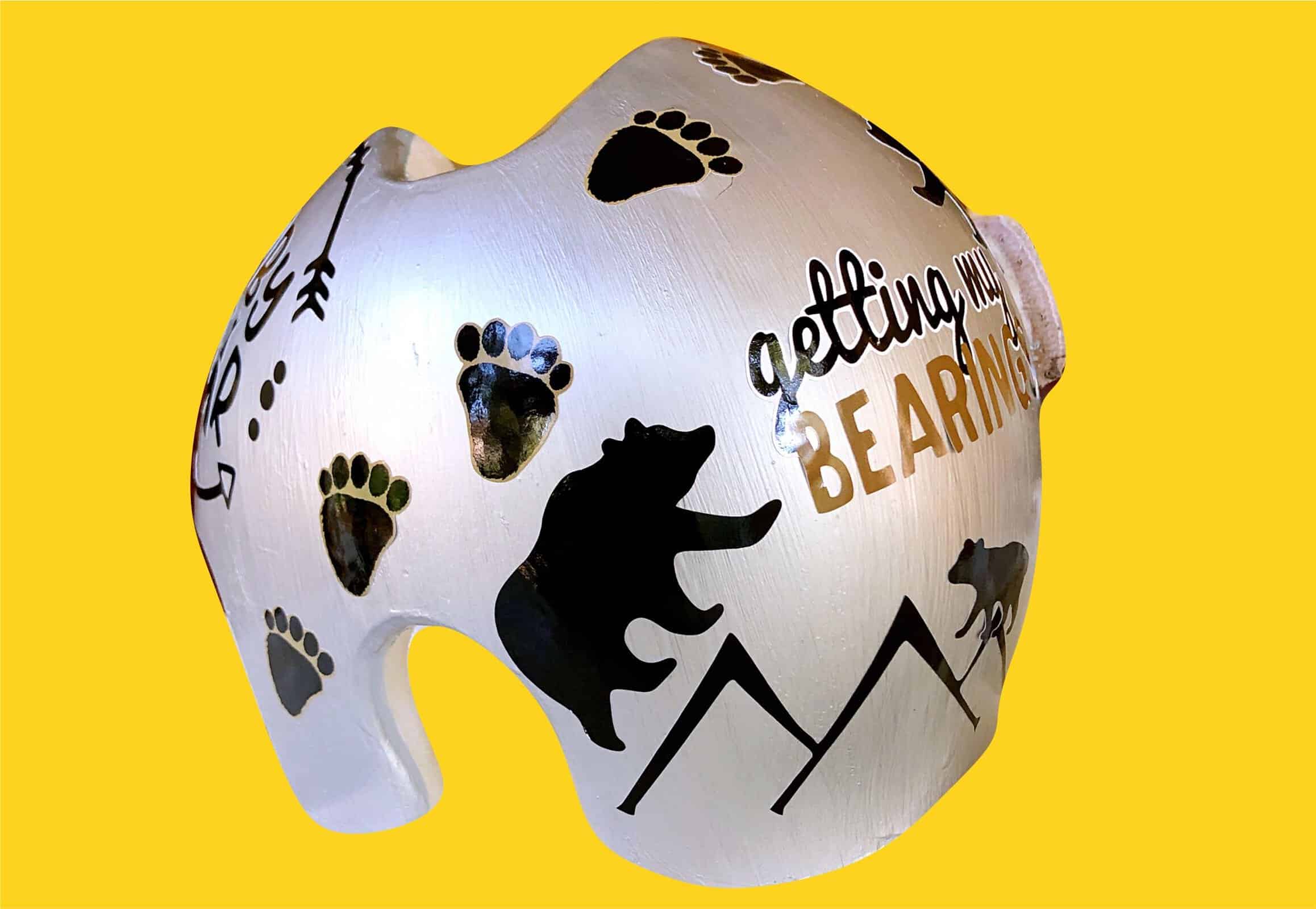Baby Bear cranial band decals - Image 7