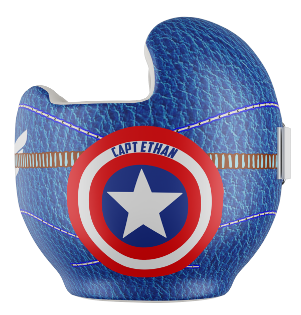 Captain America Aviator doc band wrap front