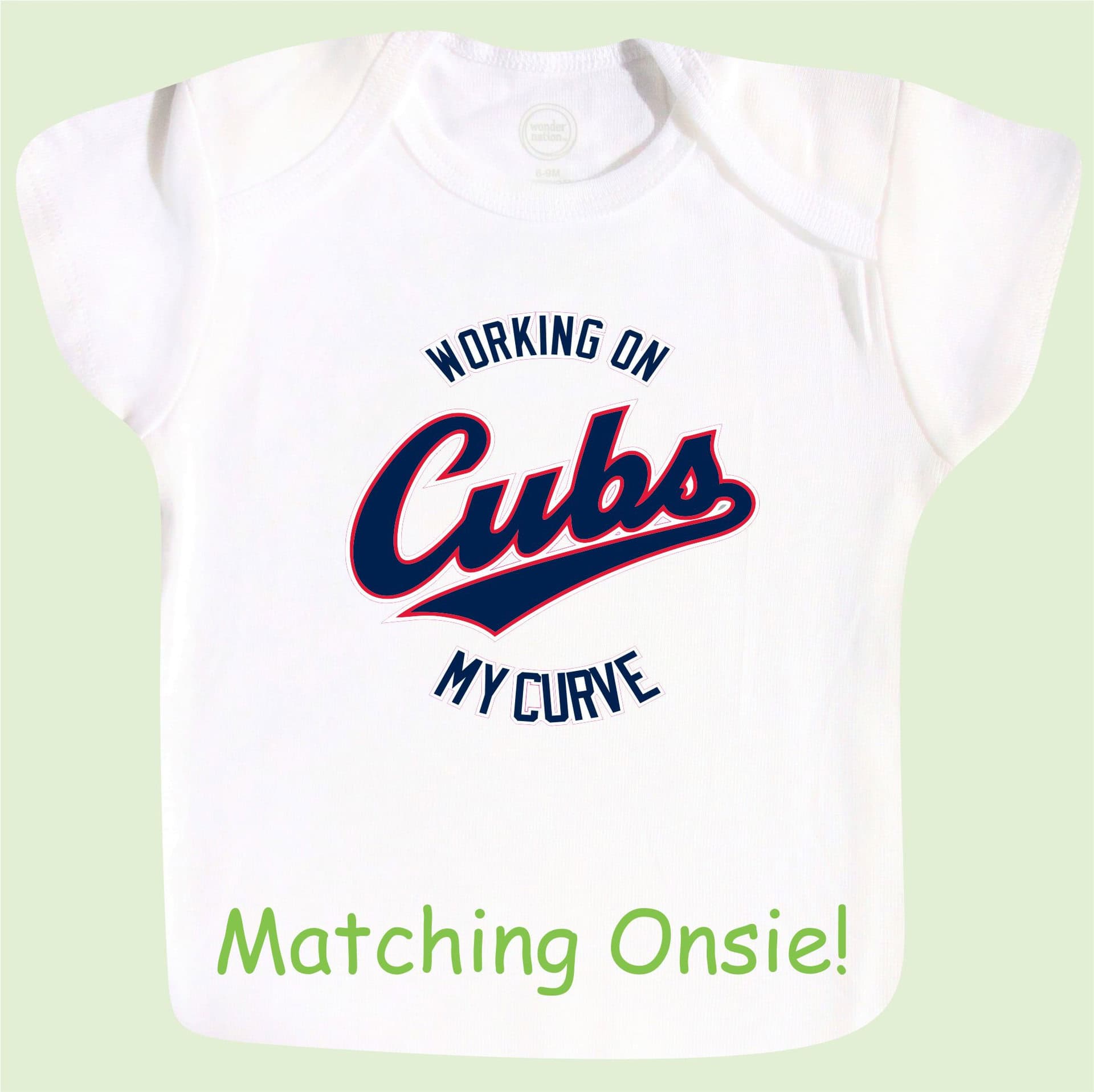 Chicago Cubs Baseball cranial band decals - Image 2