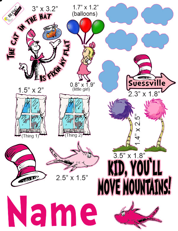 Dr Seuss Cat in the Hat Girl – Bling Your Band