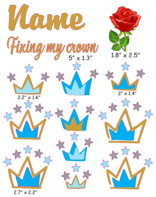 Fixing my Crown Boy cranial band decals