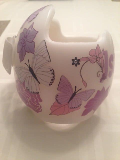 Butterflies and Flowers cranial band decals - Image 11