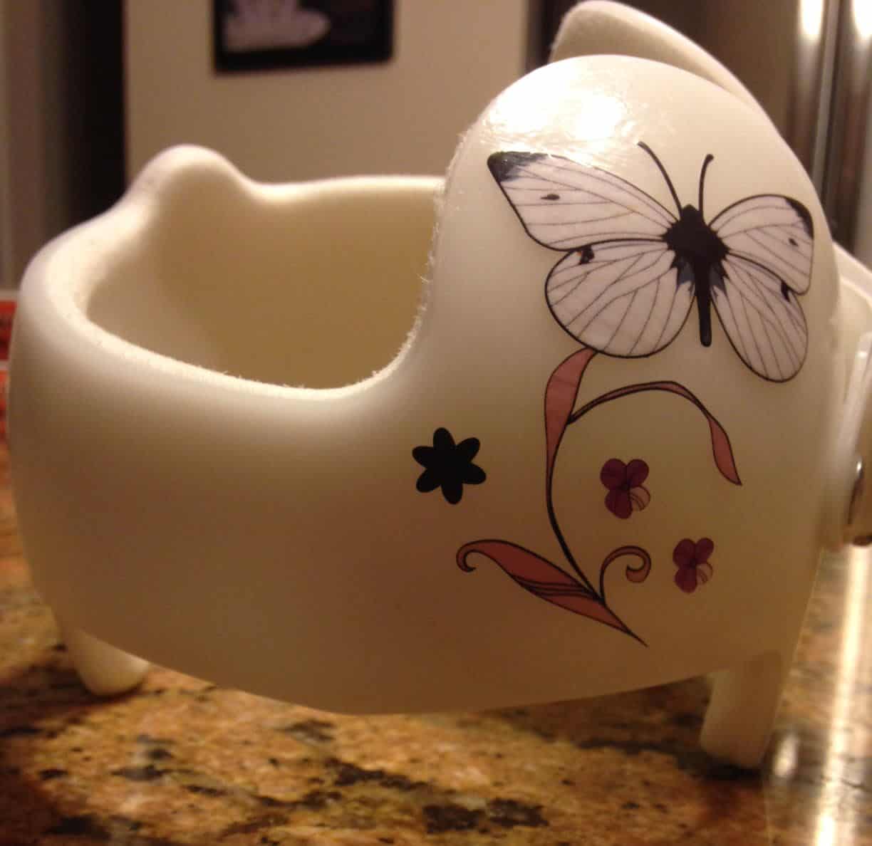 Butterflies and Flowers cranial band decals - Image 15