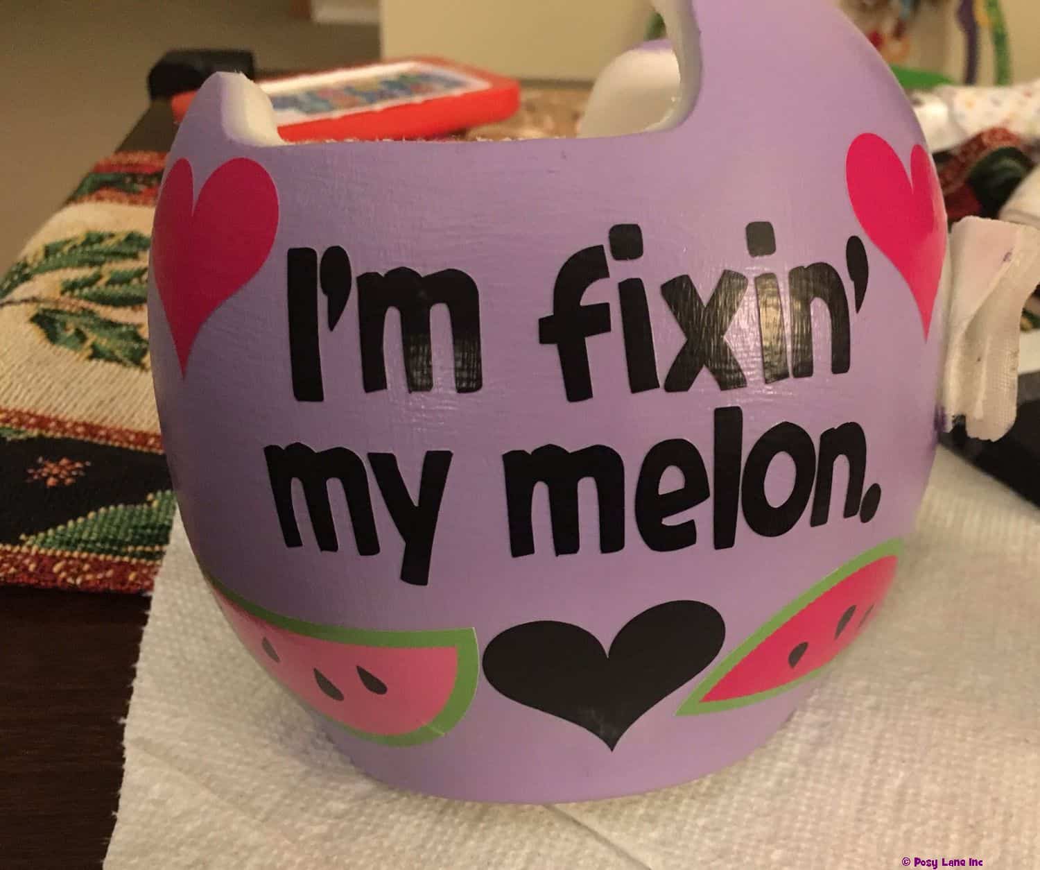 Just Fixin My Melon 5 cranial band stickers - Image 12