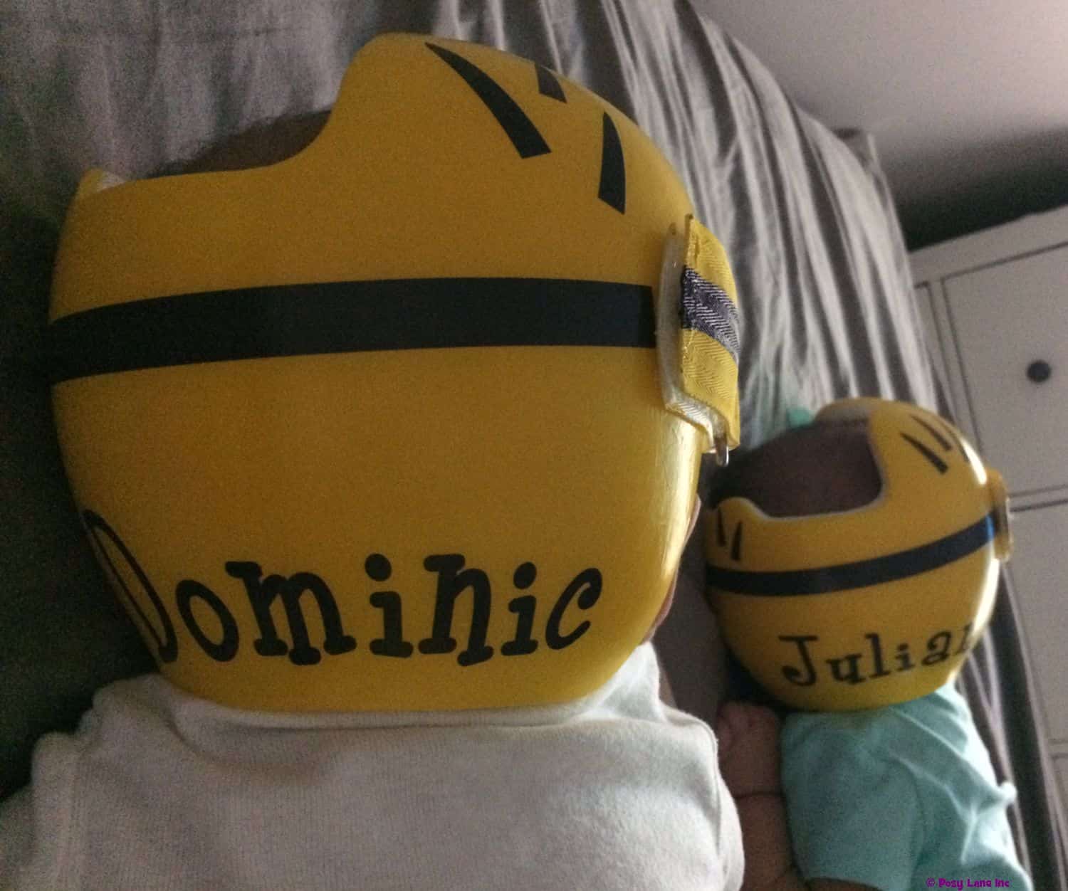 Minion Head cranial band decals - Image 6