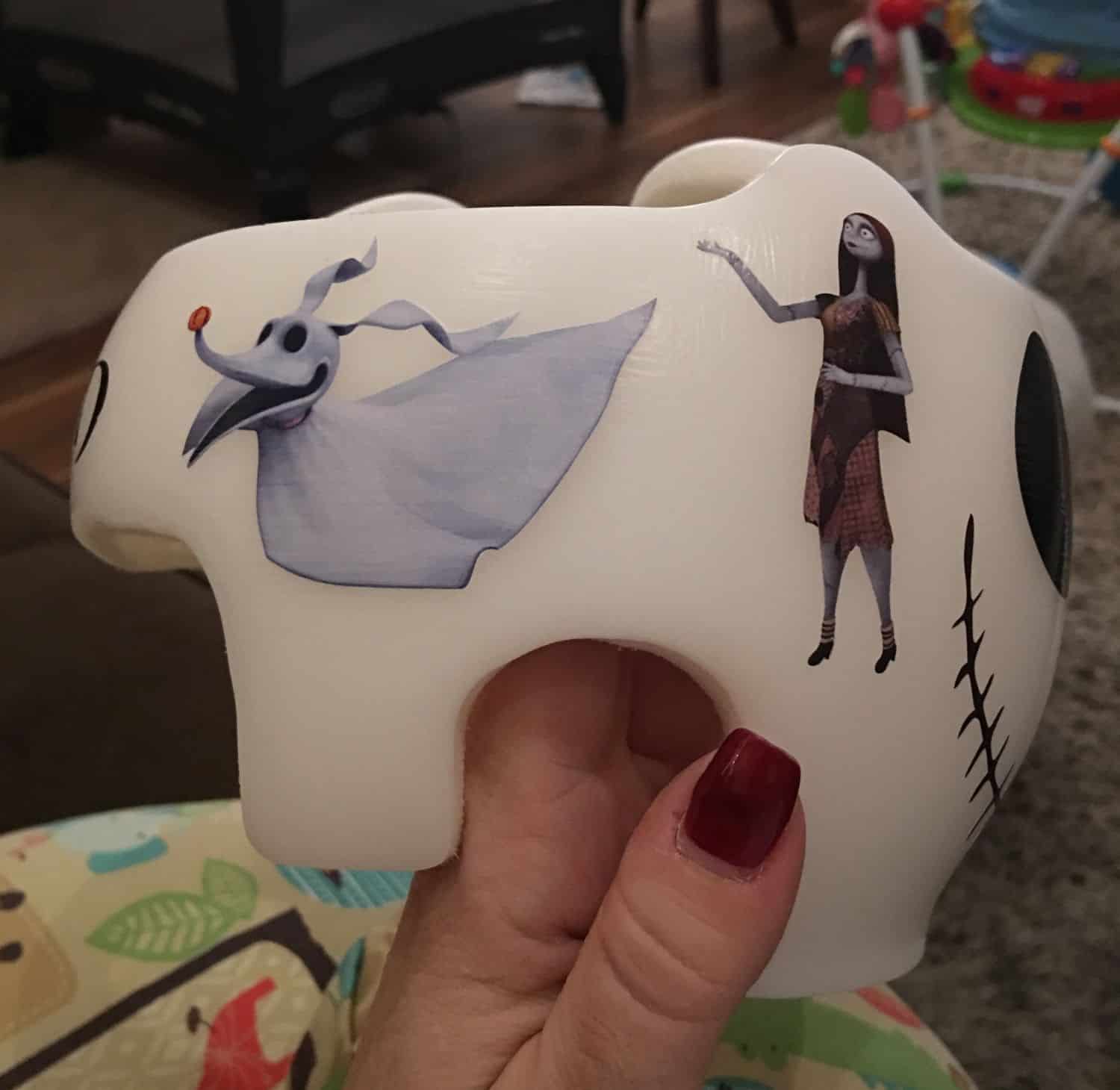 Nightmare Before Christmas cranial band decals - Image 11