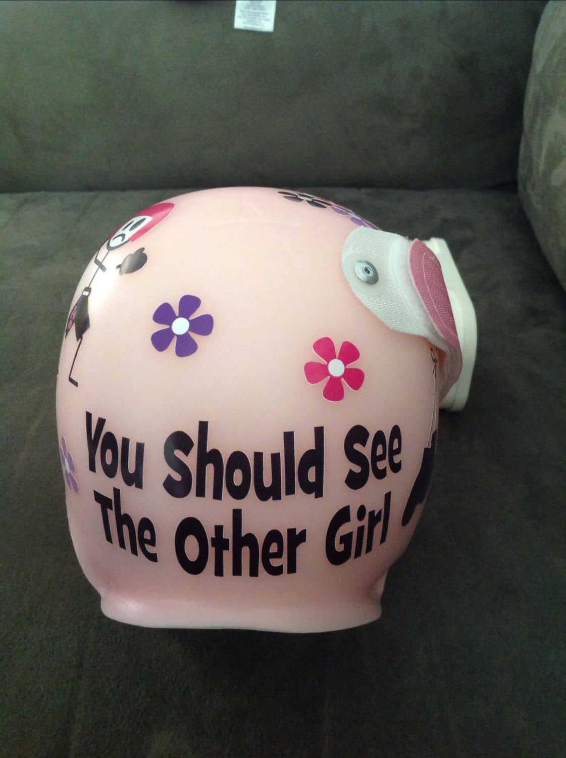 You Should See the Other Girl cranial band decoration - Image 11