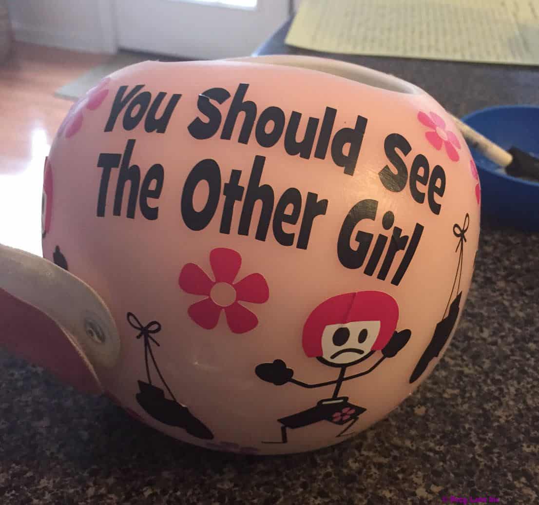 You Should See the Other Girl cranial band decoration - Image 12