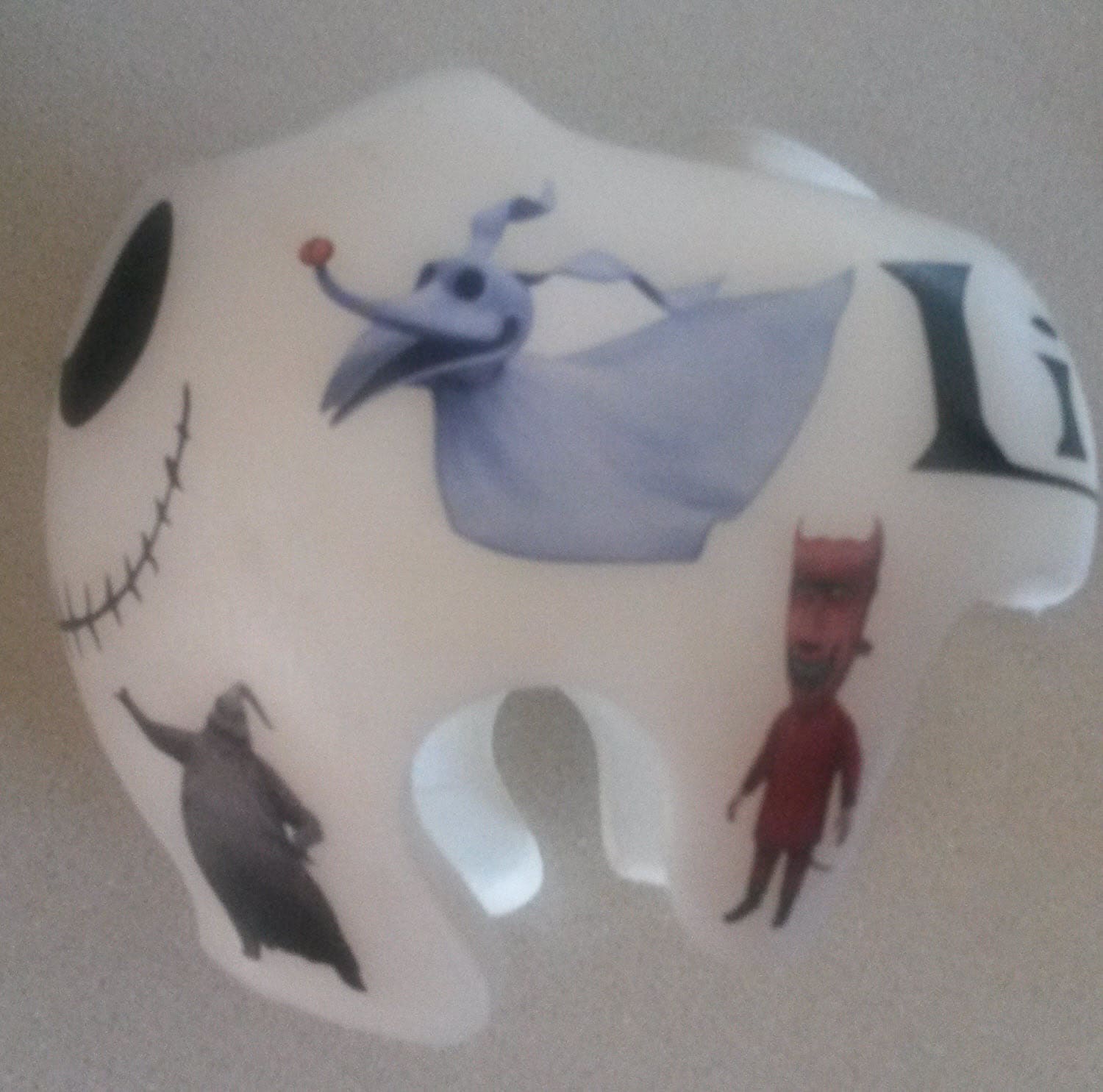 Nightmare Before Christmas cranial band decals - Image 14
