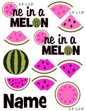 Once in a Melon - Doc Band Decals