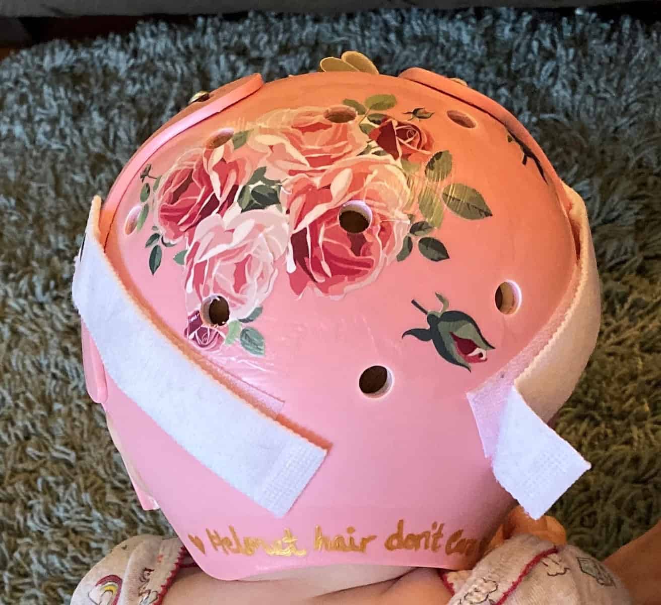 Vintage Watercolor Roses cranial band decals - Image 18