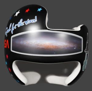 NASA cranial band decals