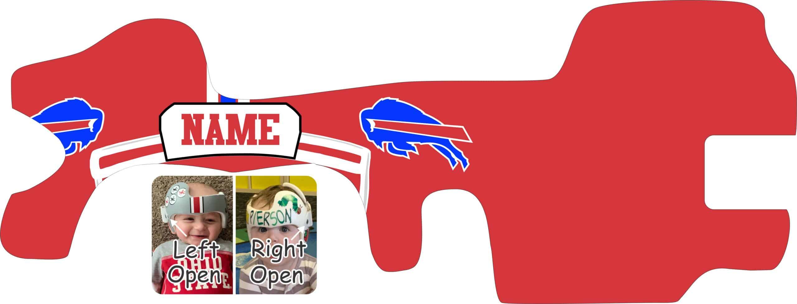 Buffalo Bills doc band wrap