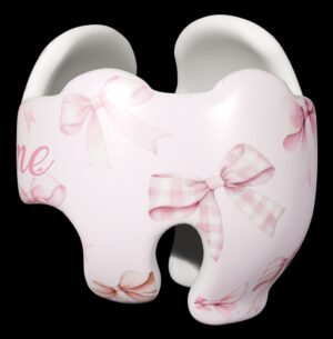 Coquette Bows doc band wrap