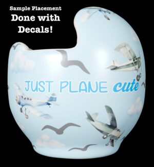 Mother Goose cranial band decals