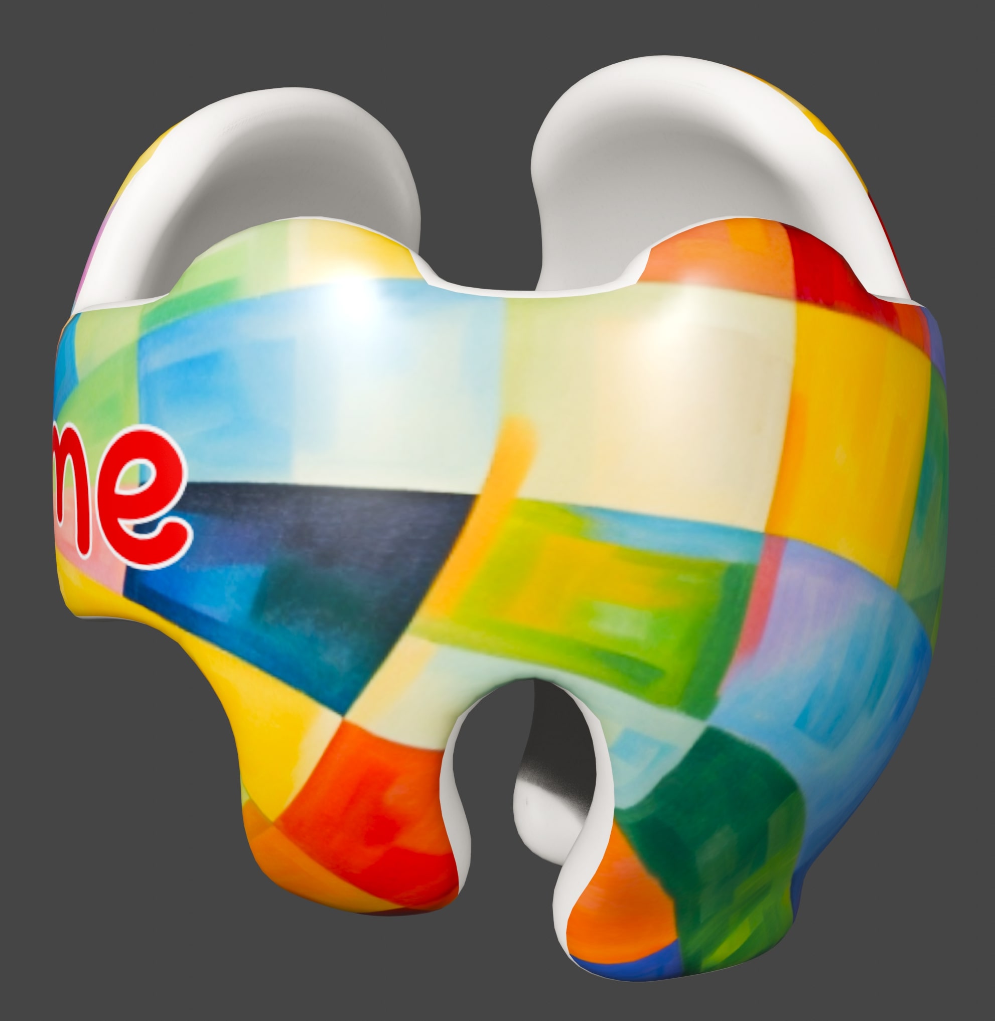 Abstract Art doc band wrap