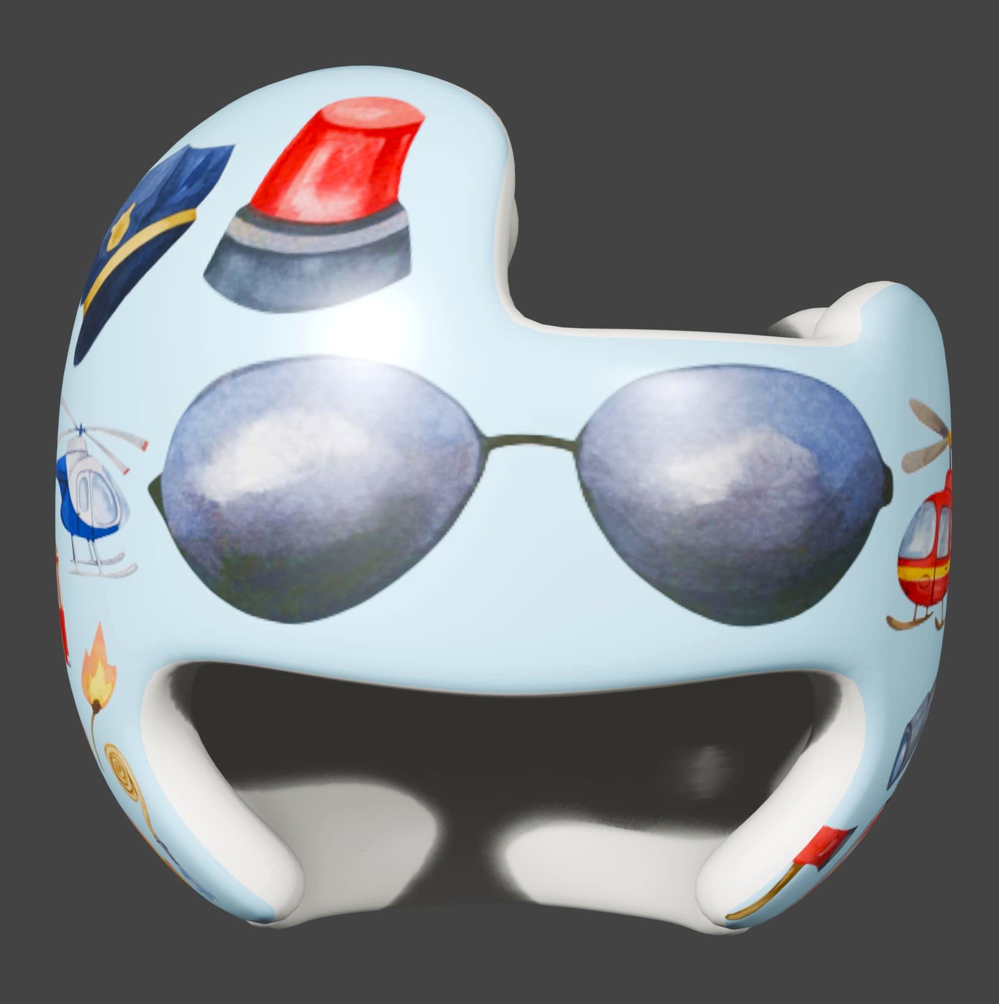 Desert Charm Boy cranial band decals - Image 4