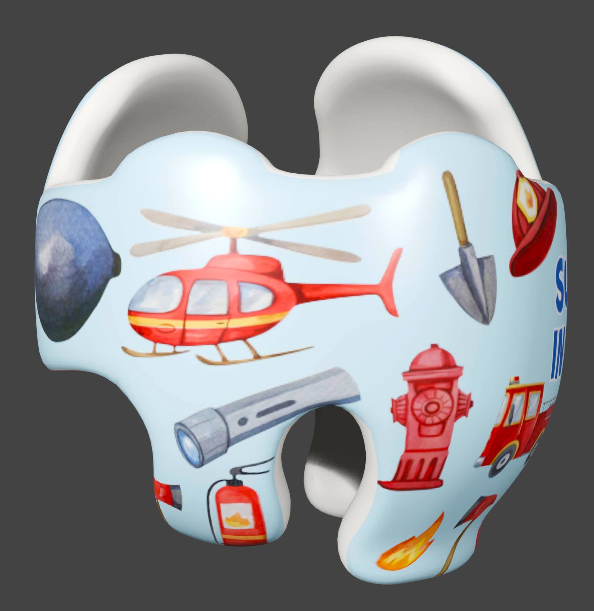 Everyday Hero's 2 cranial band decals